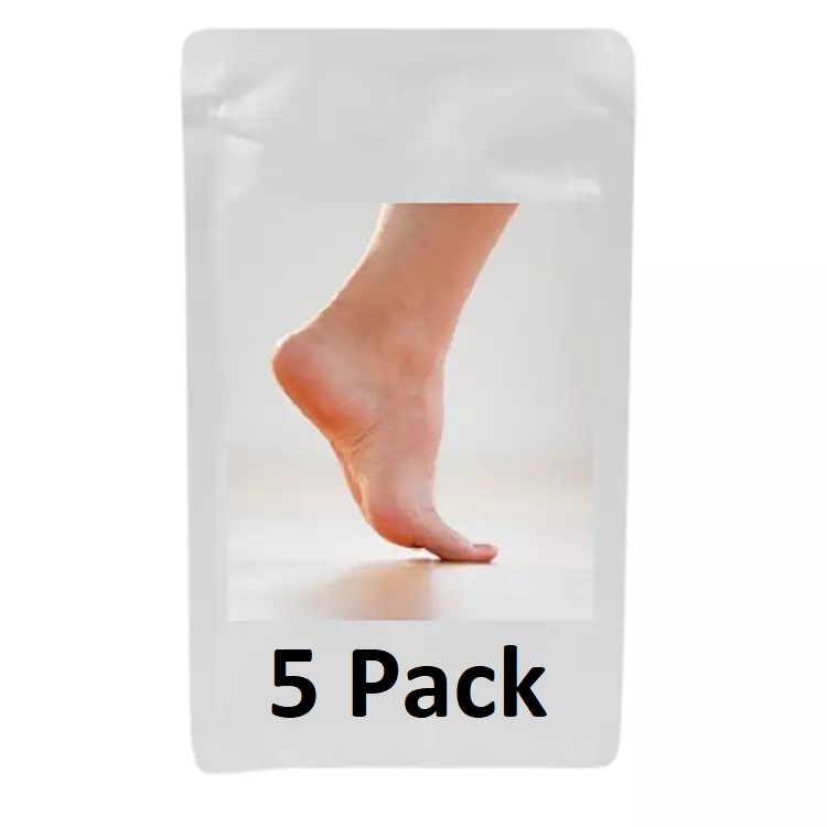 Foot Exfoliation Peeling Mask 5 Pack